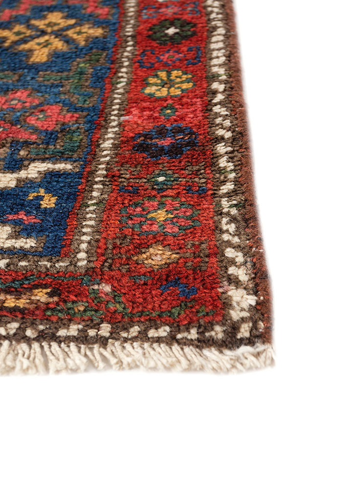 nuray red and orange wool hand knotted Rug - Corner nuray red and orange wool hand knotted Rug - Corner