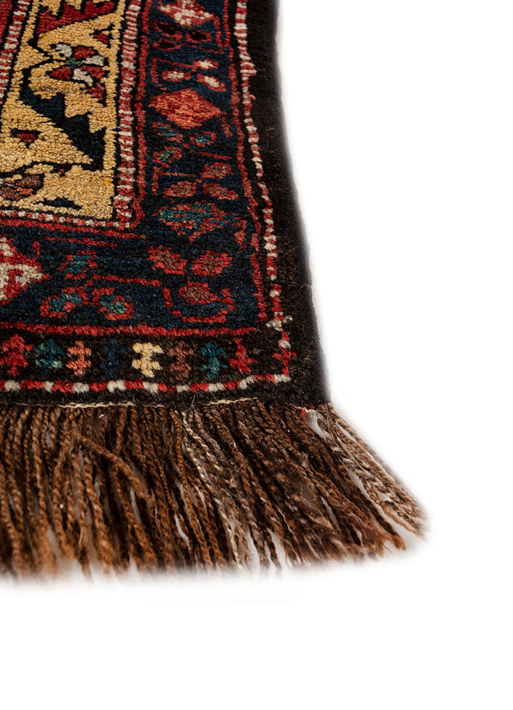 kiaan blue wool hand knotted Rug - Corner kiaan blue wool hand knotted Rug - Corner
