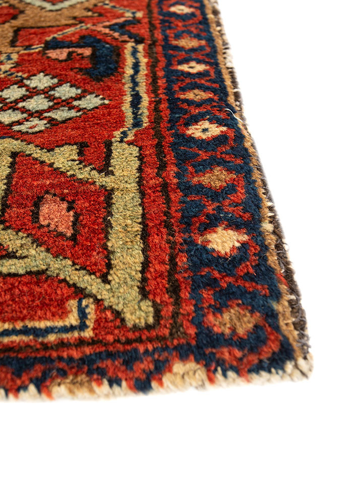 kiaan blue wool hand knotted Rug - Corner kiaan blue wool hand knotted Rug - Corner