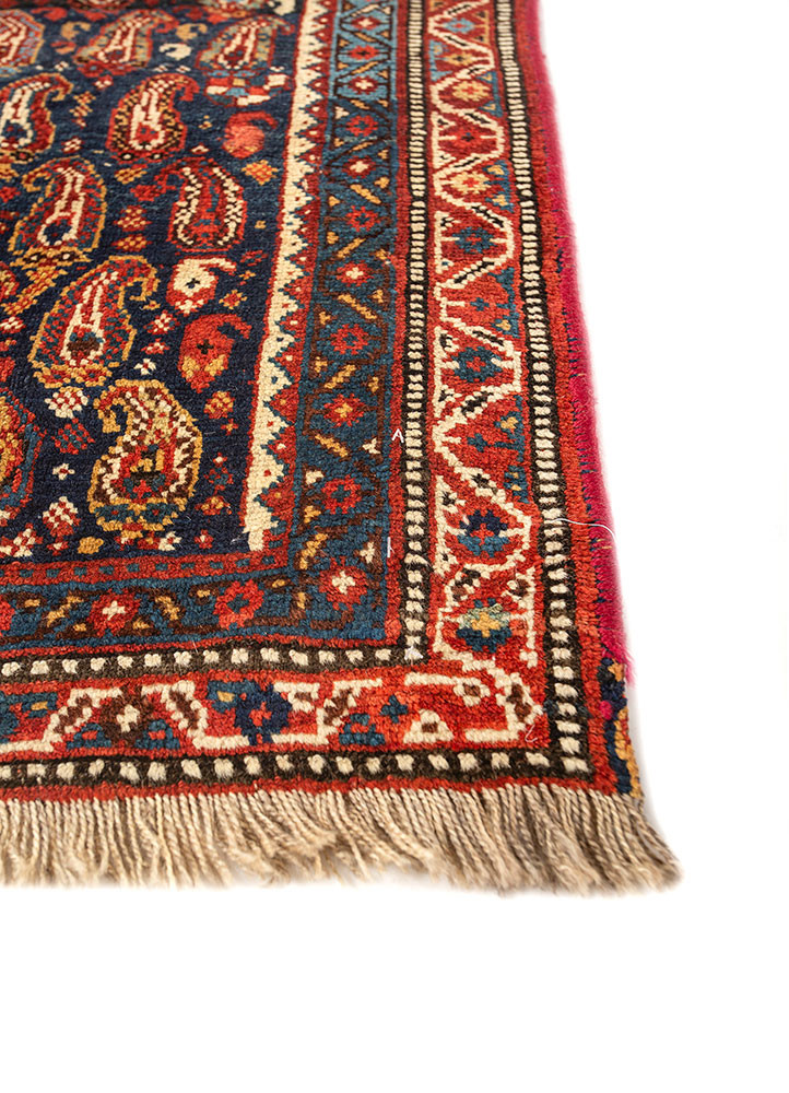 aalam beige and brown wool flat weaves Rug - Corner aalam beige and brown wool flat weaves Rug - Corner