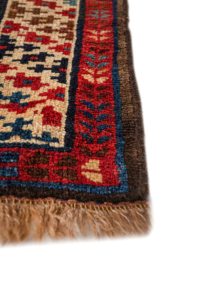 nuray blue wool hand knotted Rug - Corner nuray blue wool hand knotted Rug - Corner
