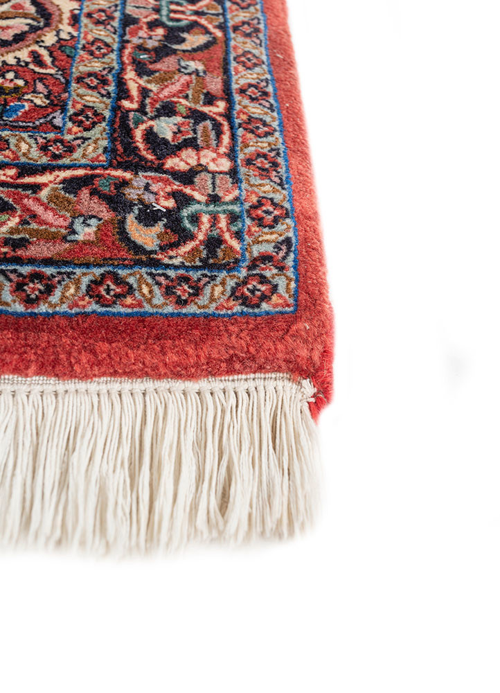 aalam ivory wool hand knotted Rug - Corner aalam ivory wool hand knotted Rug - Corner