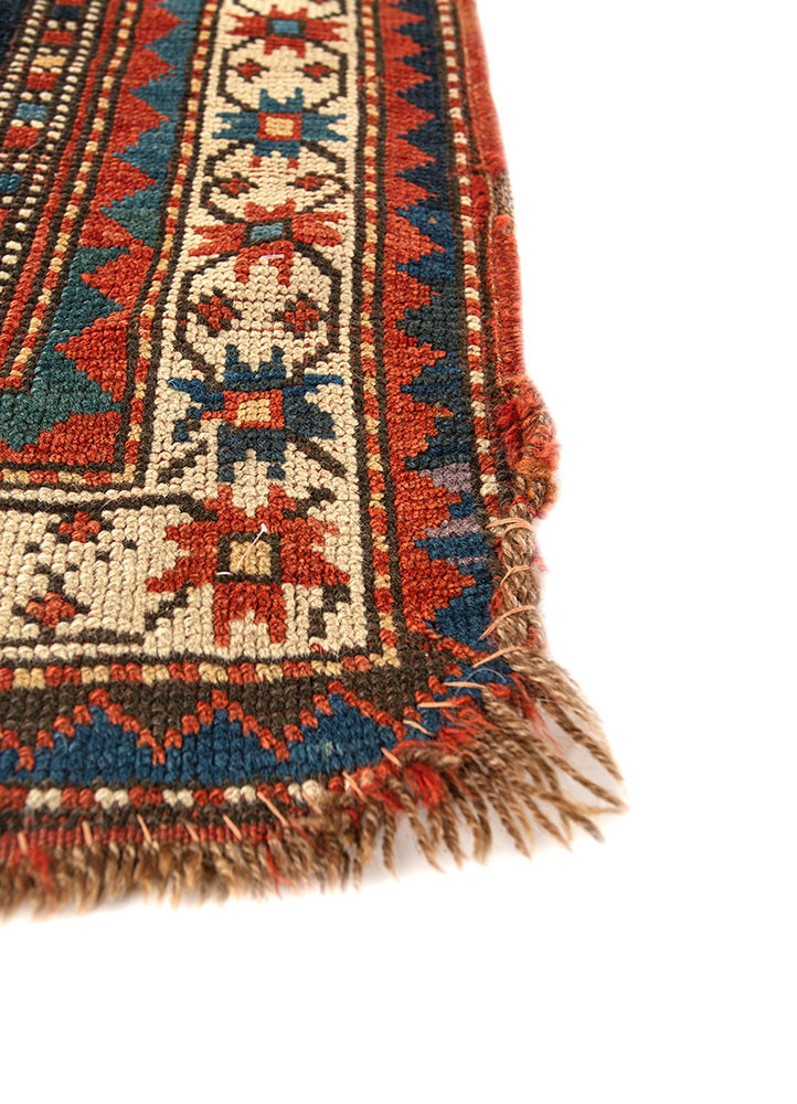 kiaan blue wool hand knotted Rug - Corner kiaan blue wool hand knotted Rug - Corner