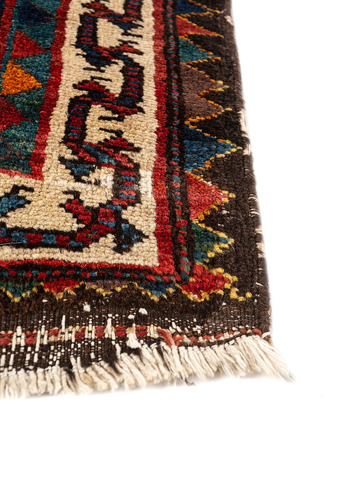 kiaan blue wool hand knotted Rug - Corner kiaan blue wool hand knotted Rug - Corner