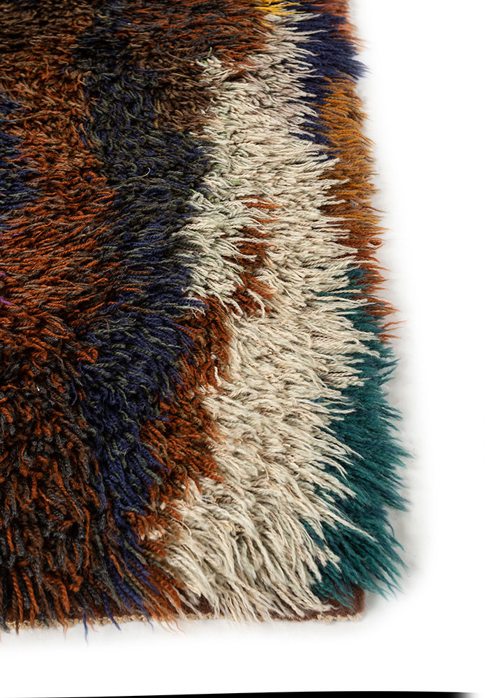 zuri gold wool hand knotted Rug - Corner zuri gold wool hand knotted Rug - Corner