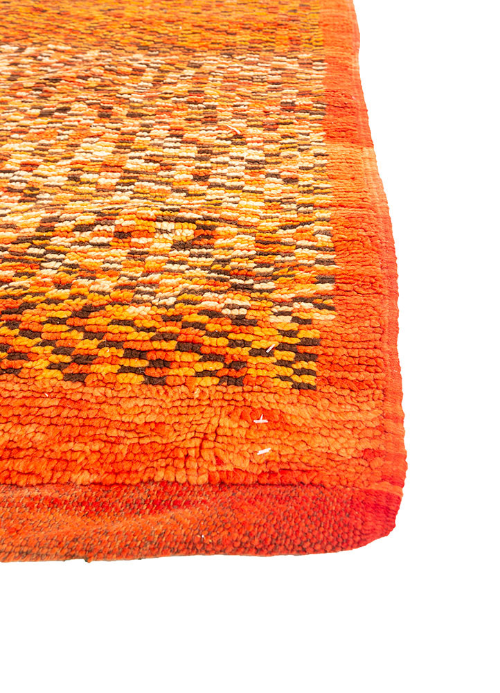 zuri beige and brown wool hand knotted Rug - Corner zuri beige and brown wool hand knotted Rug - Corner