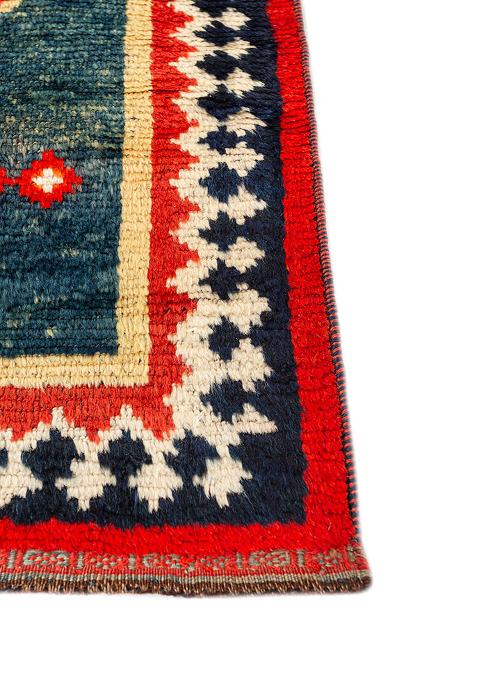 nuray pink and purple wool hand knotted Rug - Corner nuray pink and purple wool hand knotted Rug - Corner