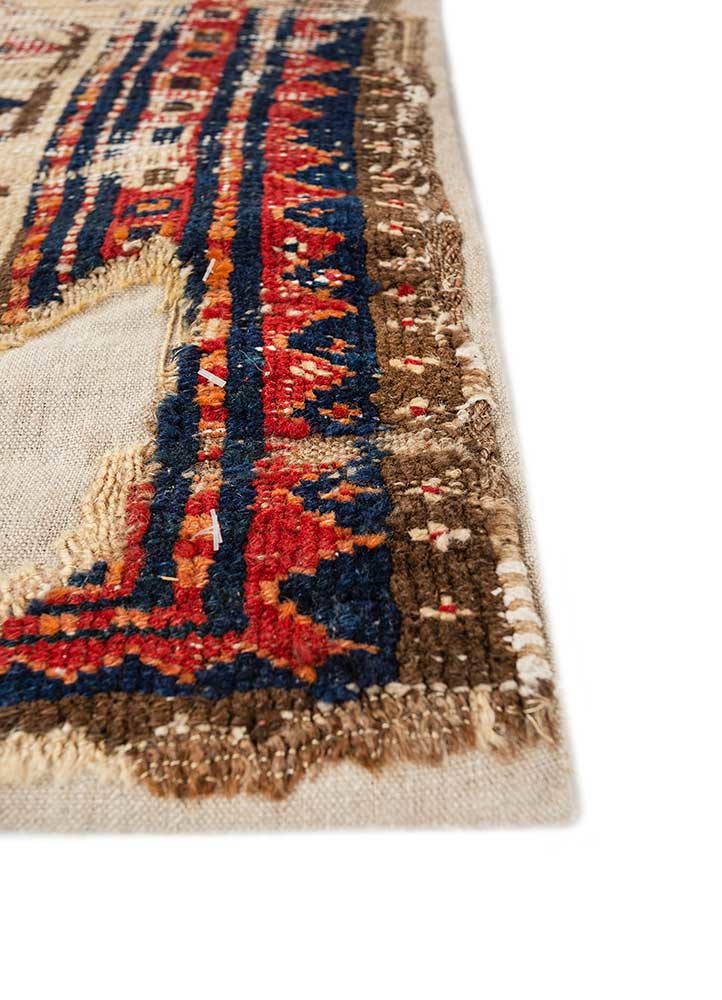 bespoke sile red and orange wool wall art WALL ART & TAPESTRY - Corner