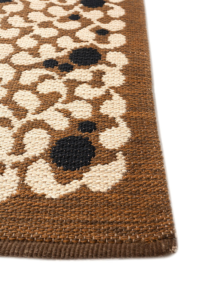 nuray ivory wool hand knotted Rug - Corner nuray ivory wool hand knotted Rug - Corner