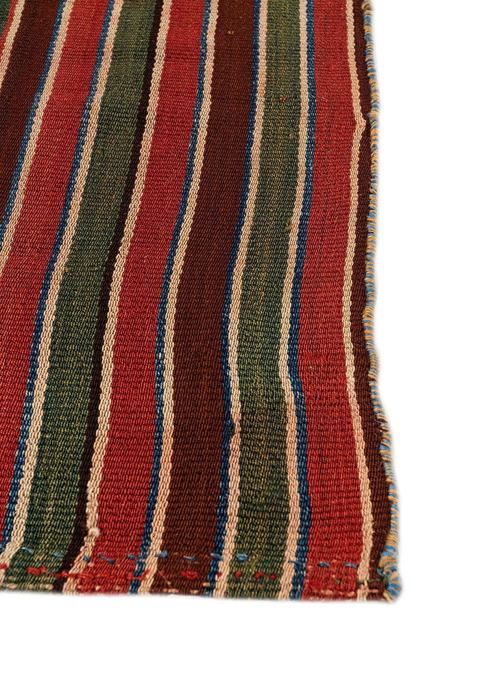 nayaab green wool flat weaves Rug - Corner nayaab green wool flat weaves Rug - Corner