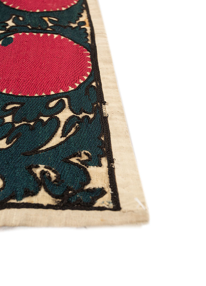 nuray pink and purple wool flat weaves Rug - Corner nuray pink and purple wool flat weaves Rug - Corner