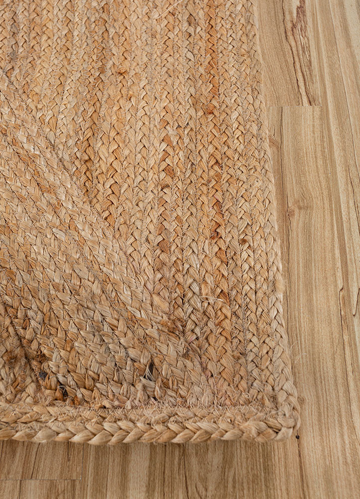 nomadic threads beige and brown jute and hemp flat weaves Rug - Corner nomadic threads beige and brown jute and hemp flat weaves Rug - Corner