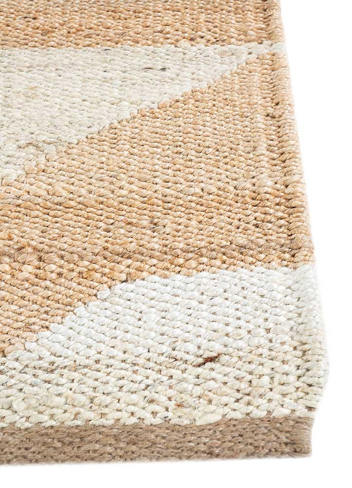 aprezo ivory jute and hemp flat weaves Rug - Corner aprezo ivory jute and hemp flat weaves Rug - Corner