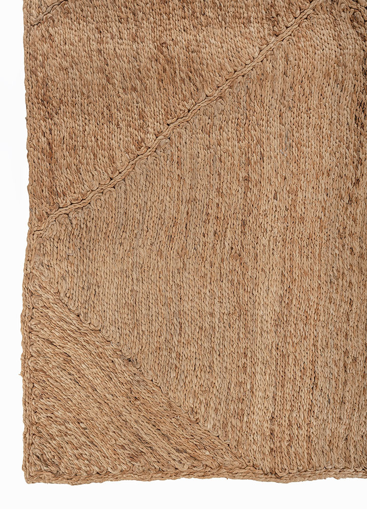 nomadic threads beige and brown jute and hemp flat weaves Rug - Corner