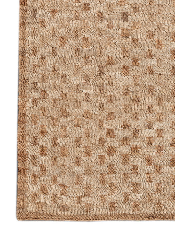 nomadic threads ivory jute and hemp flat weaves Rug - Corner
