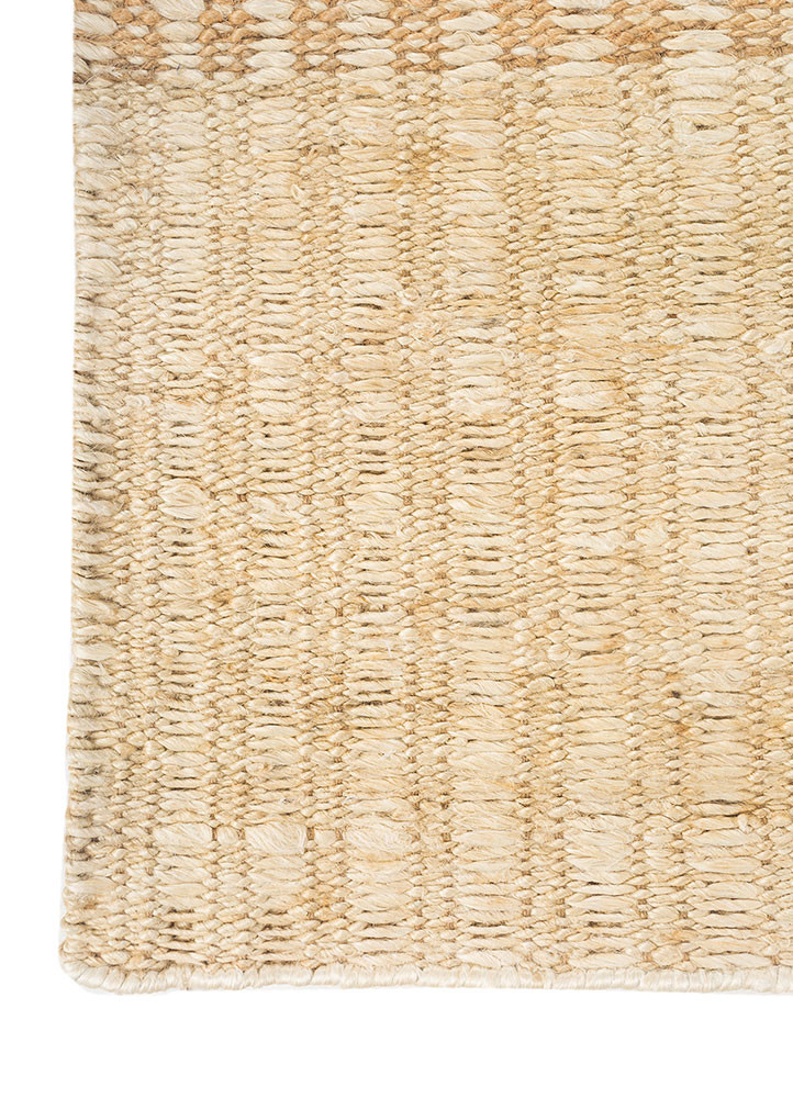 nomadic threads ivory jute and hemp flat weaves Rug - Corner