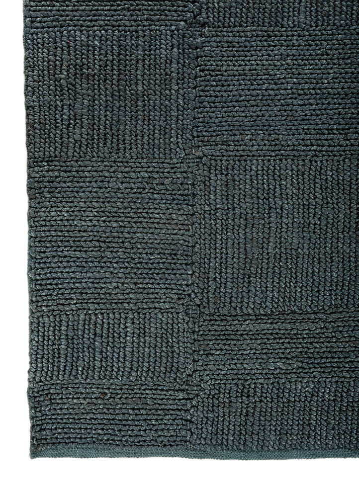 nomadic threads blue jute and hemp flat weaves Rug - Corner nomadic threads blue jute and hemp flat weaves Rug - Corner