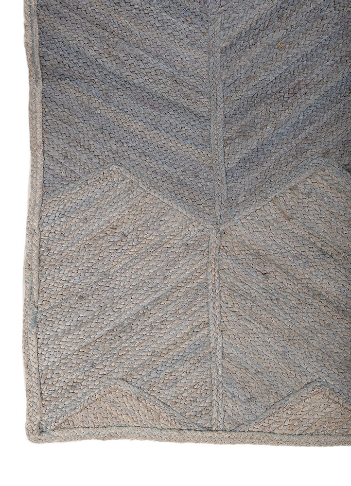 nomadic threads blue jute and hemp flat weaves Rug - Corner nomadic threads blue jute and hemp flat weaves Rug - Corner