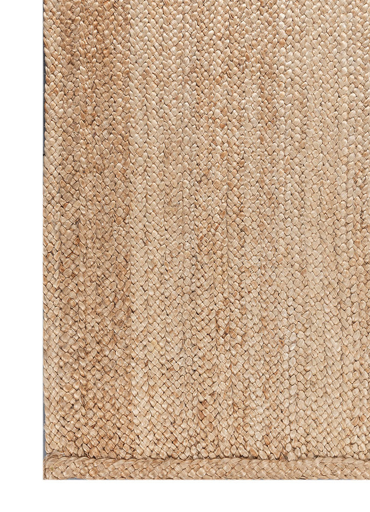 nomadic threads beige and brown jute and hemp flat weaves Rug - Corner
