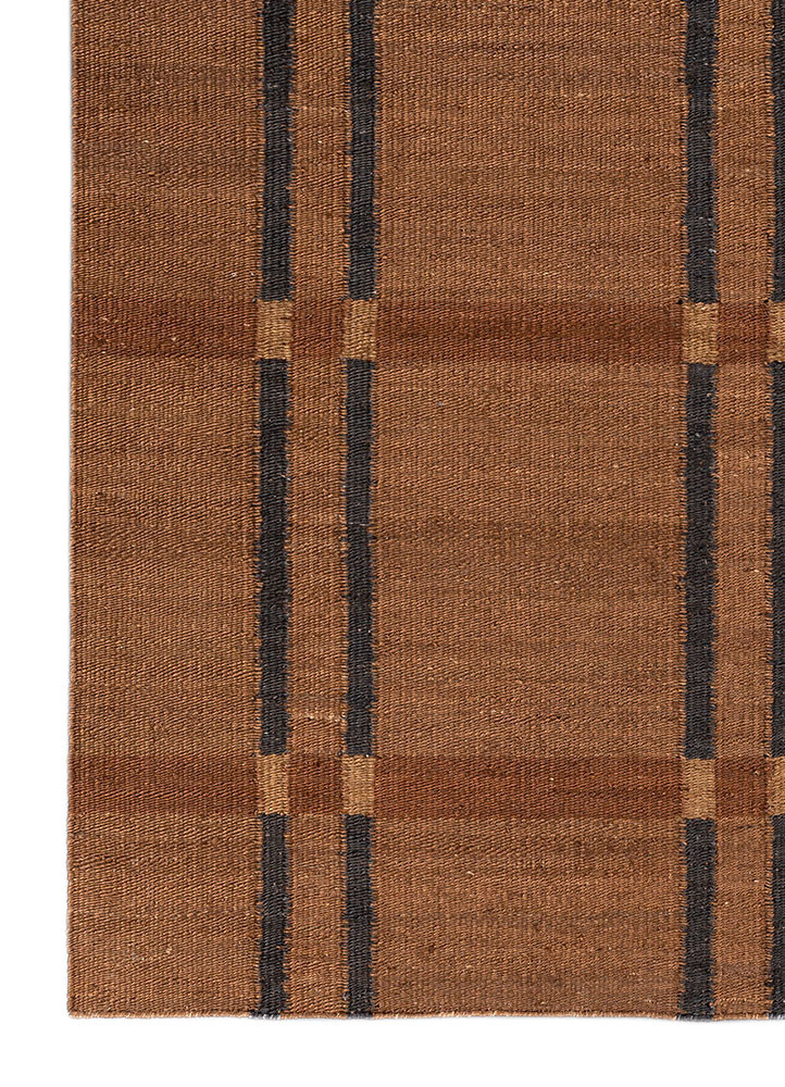 aprezo red and orange jute and hemp flat weaves Rug - Corner aprezo red and orange jute and hemp flat weaves Rug - Corner