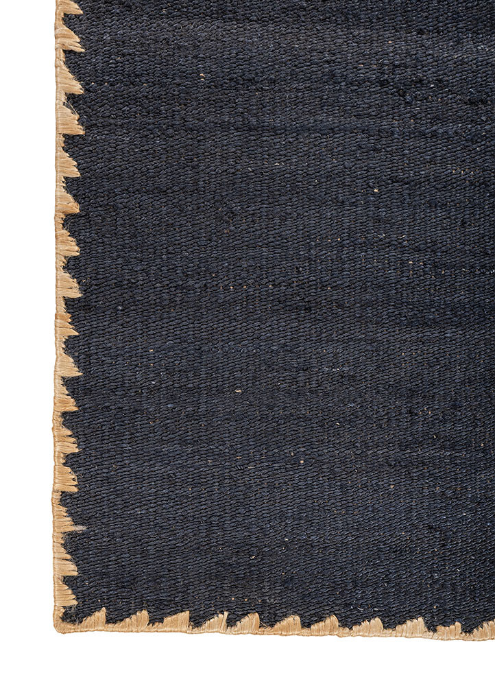 nomadic threads blue jute and hemp flat weaves Rug - Corner nomadic threads blue jute and hemp flat weaves Rug - Corner