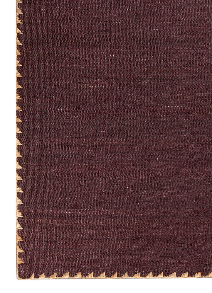 nomadic threads pink and purple jute and hemp flat weaves Rug - Corner nomadic threads pink and purple jute and hemp flat weaves Rug - Corner