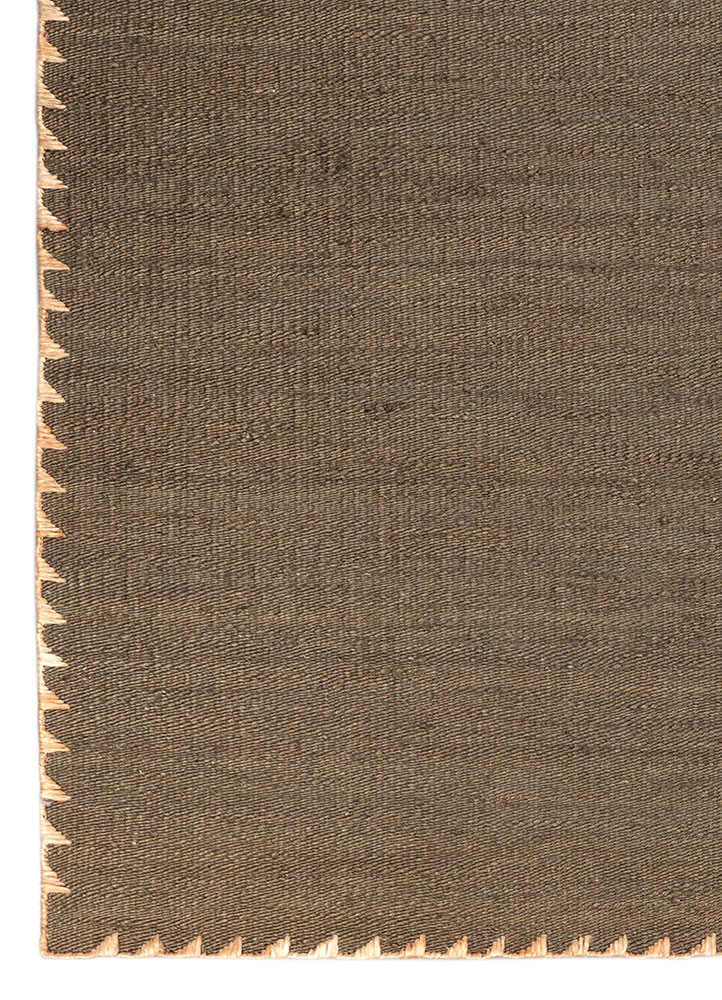 nomadic threads green jute and hemp flat weaves Rug - Corner nomadic threads green jute and hemp flat weaves Rug - Corner