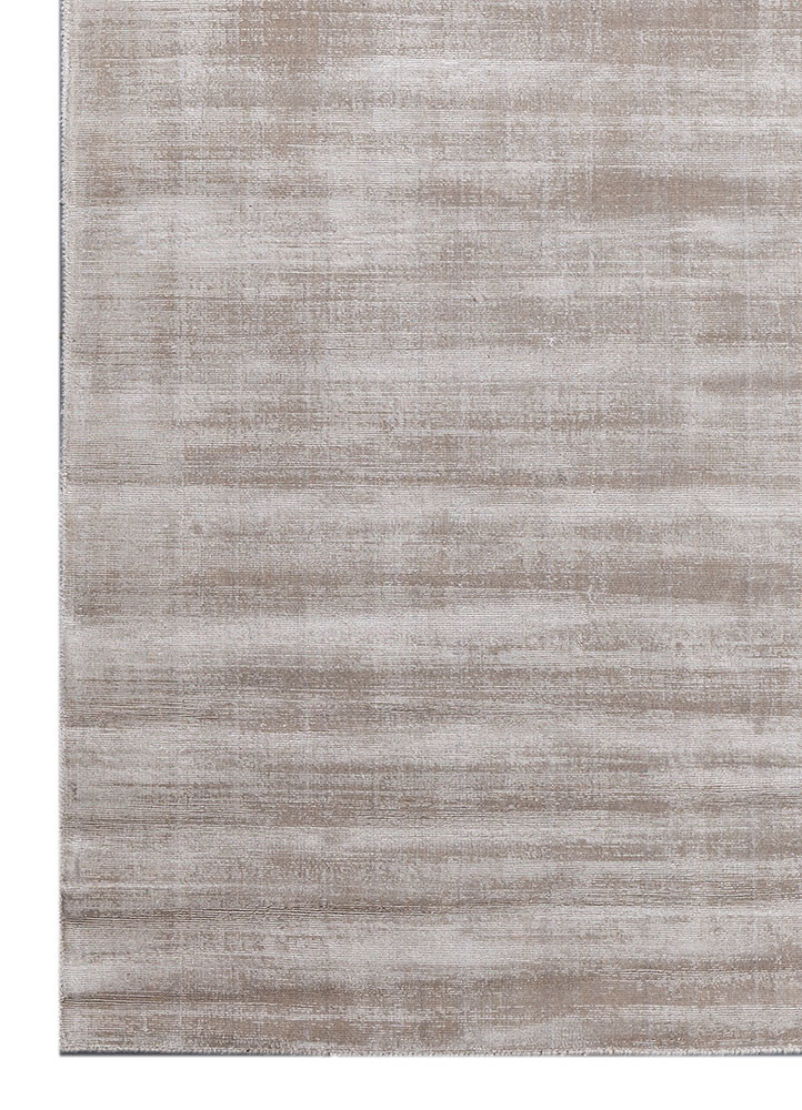 saga grey and black viscose hand loom Rug - Corner saga grey and black viscose hand loom Rug - Corner
