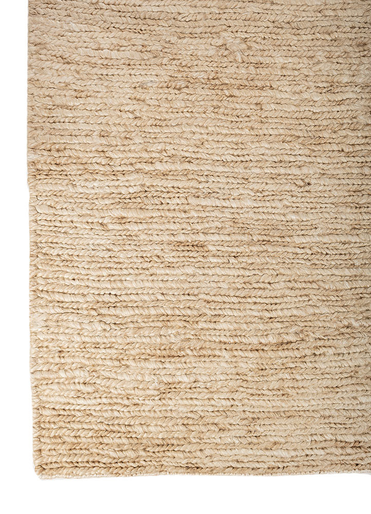 nomadic threads beige and brown jute and hemp hand knotted Rug - Corner nomadic threads beige and brown jute and hemp hand knotted Rug - Corner