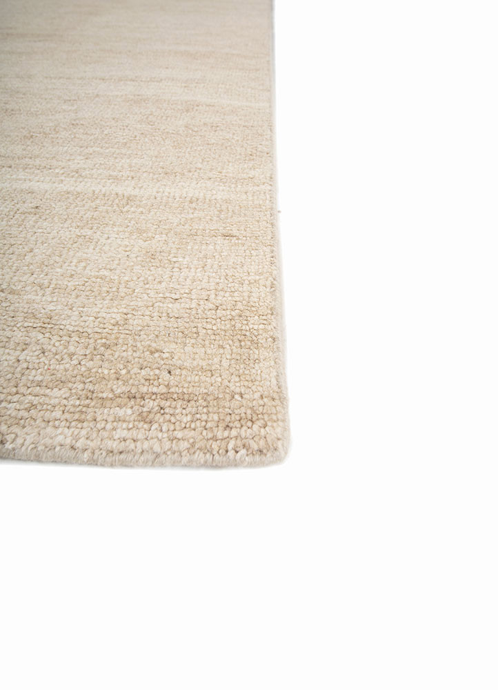 manifest beige and brown wool hand knotted Rug - Corner manifest beige and brown wool hand knotted Rug - Corner