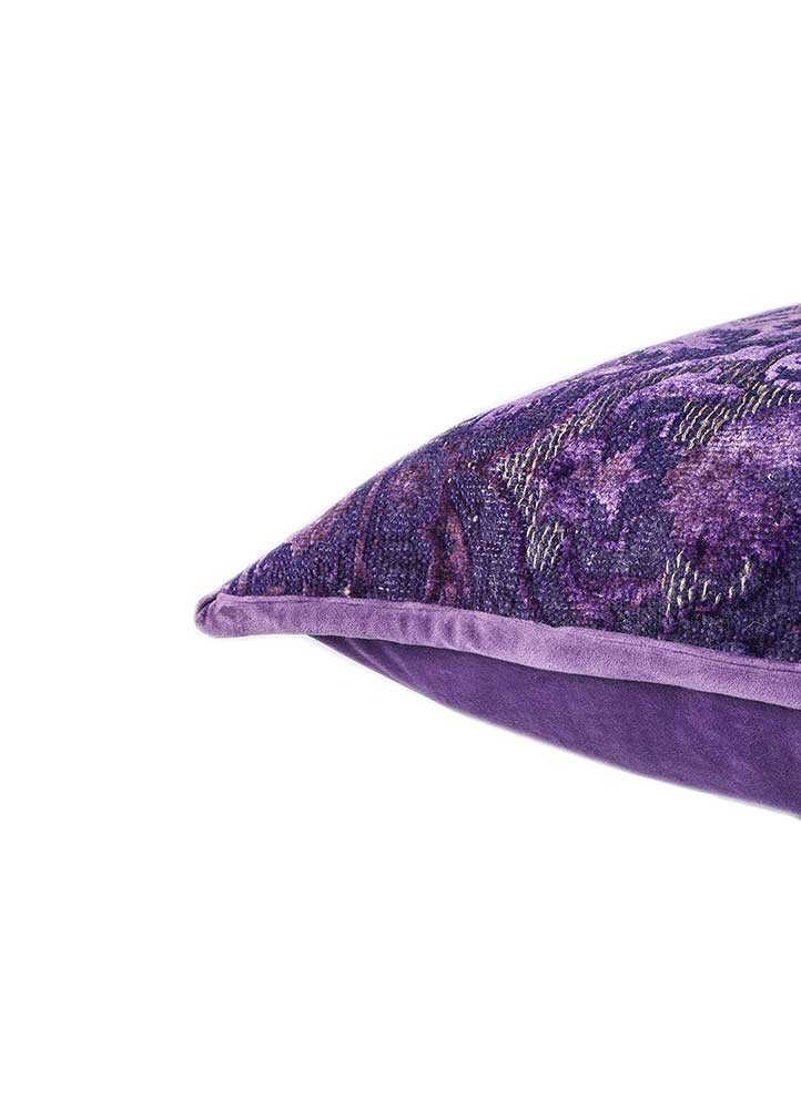 cushion pink and purple wool and silk cushion cover Home Textile - Corner cushion pink and purple wool and silk cushion cover Home Textile - Corner
