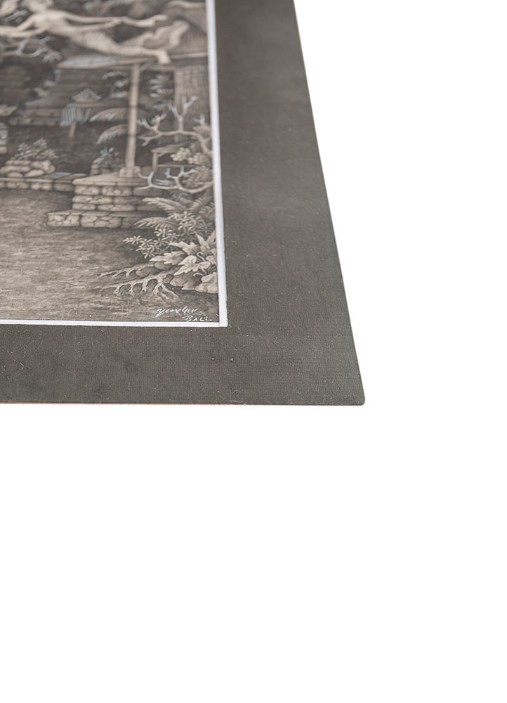painting grey and black canvas art work WALL ART & TAPESTRY - Corner painting grey and black canvas art work WALL ART & TAPESTRY - Corner