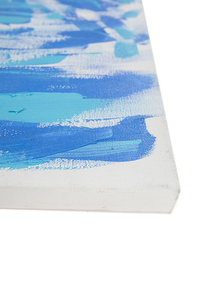 painting blue canvas art work WALL ART & TAPESTRY - Corner painting blue canvas art work WALL ART & TAPESTRY - Corner