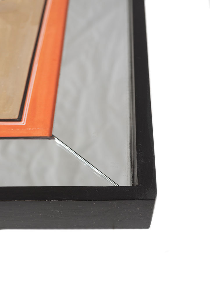 pichwai art red and orange cotton cloth art work WALL ART & TAPESTRY - Corner