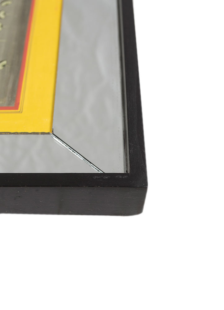 pichwai art red and orange cotton cloth art work WALL ART & TAPESTRY - Corner