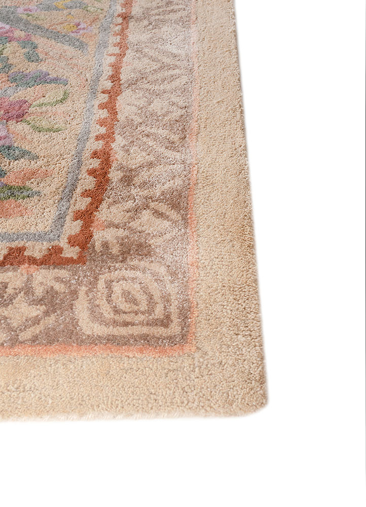 aprezo ivory viscose hand tufted Rug - Corner aprezo ivory viscose hand tufted Rug - Corner