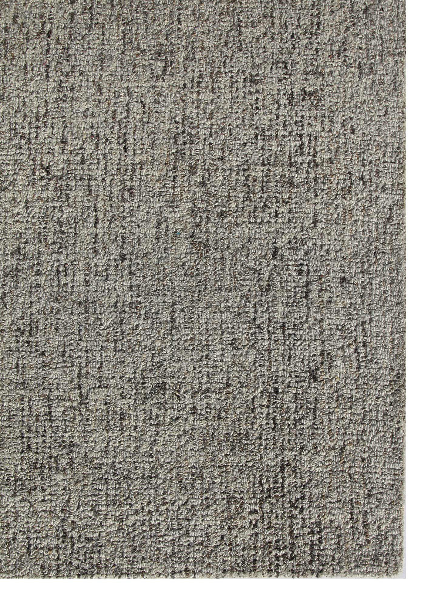 pathways ivory wool hand tufted Rug - Corner