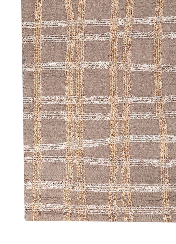 modo grey and black wool hand tufted Rug - Corner modo grey and black wool hand tufted Rug - Corner