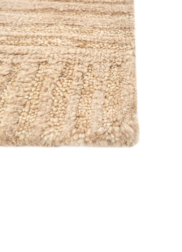 zuri beige and brown wool hand knotted Rug - Corner zuri beige and brown wool hand knotted Rug - Corner