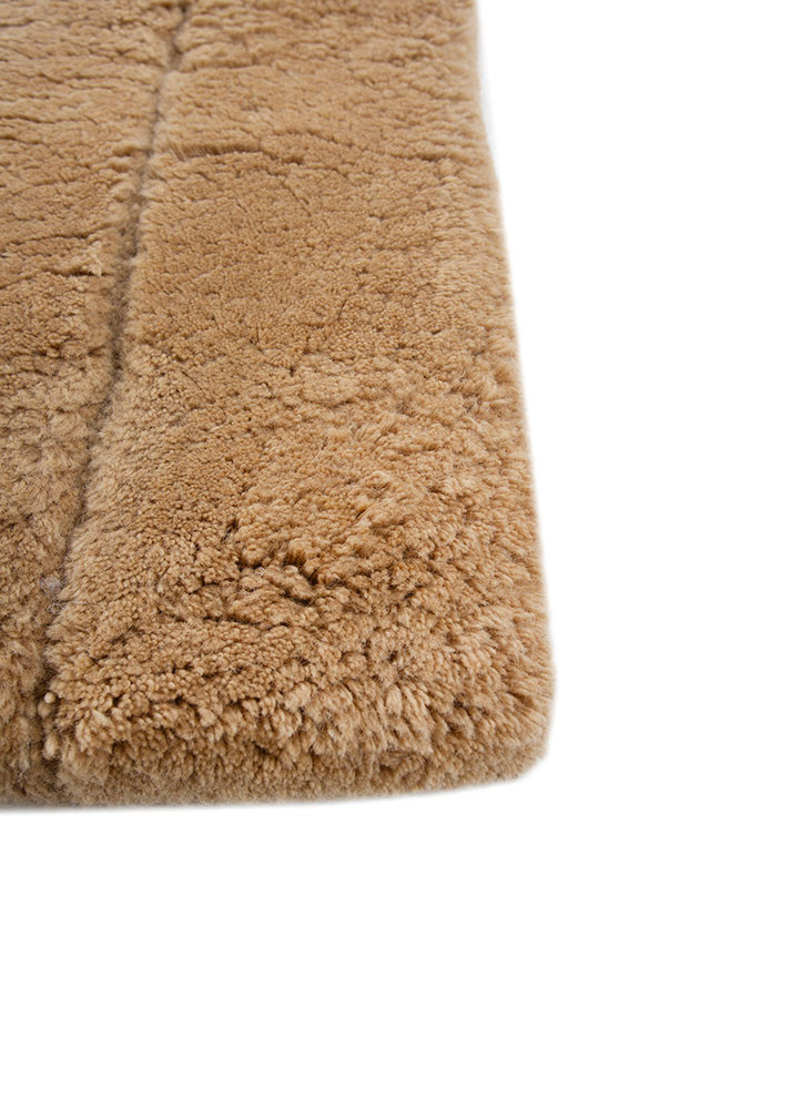 zuri beige and brown wool hand knotted Rug - Corner zuri beige and brown wool hand knotted Rug - Corner