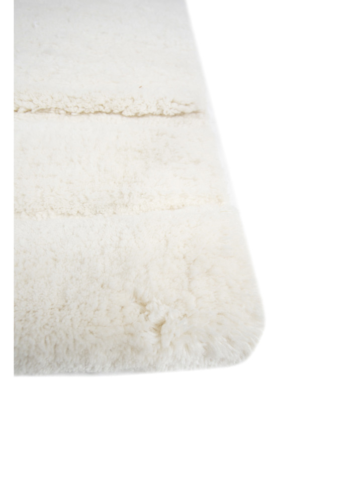 zuri ivory wool hand knotted Rug - Corner zuri ivory wool hand knotted Rug - Corner