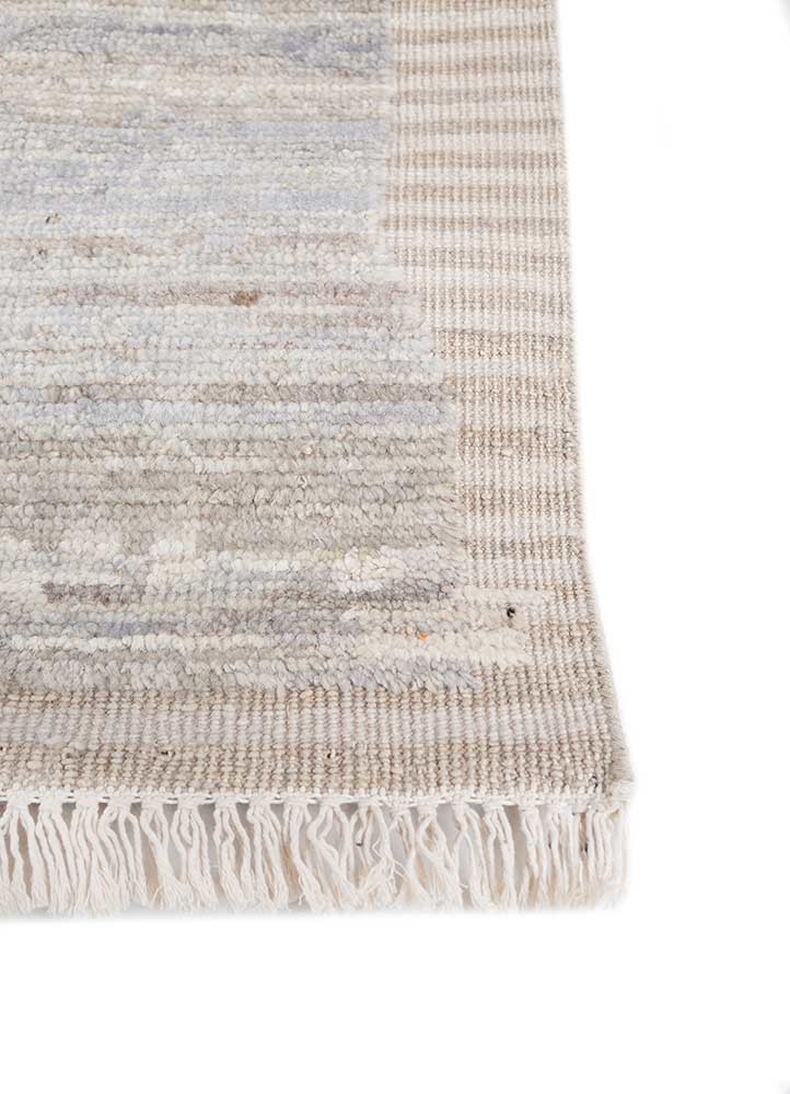 blythe grey and black afghan wool hand knotted Rug - Corner blythe grey and black afghan wool hand knotted Rug - Corner