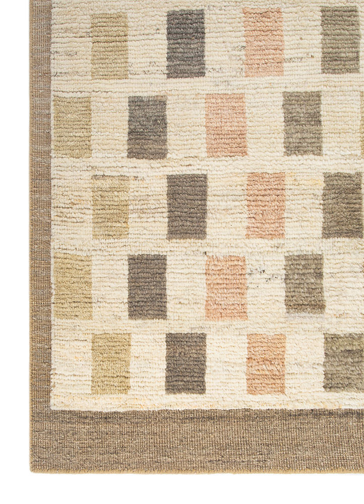manifest ivory afghan wool hand knotted Rug - Corner manifest ivory afghan wool hand knotted Rug - Corner