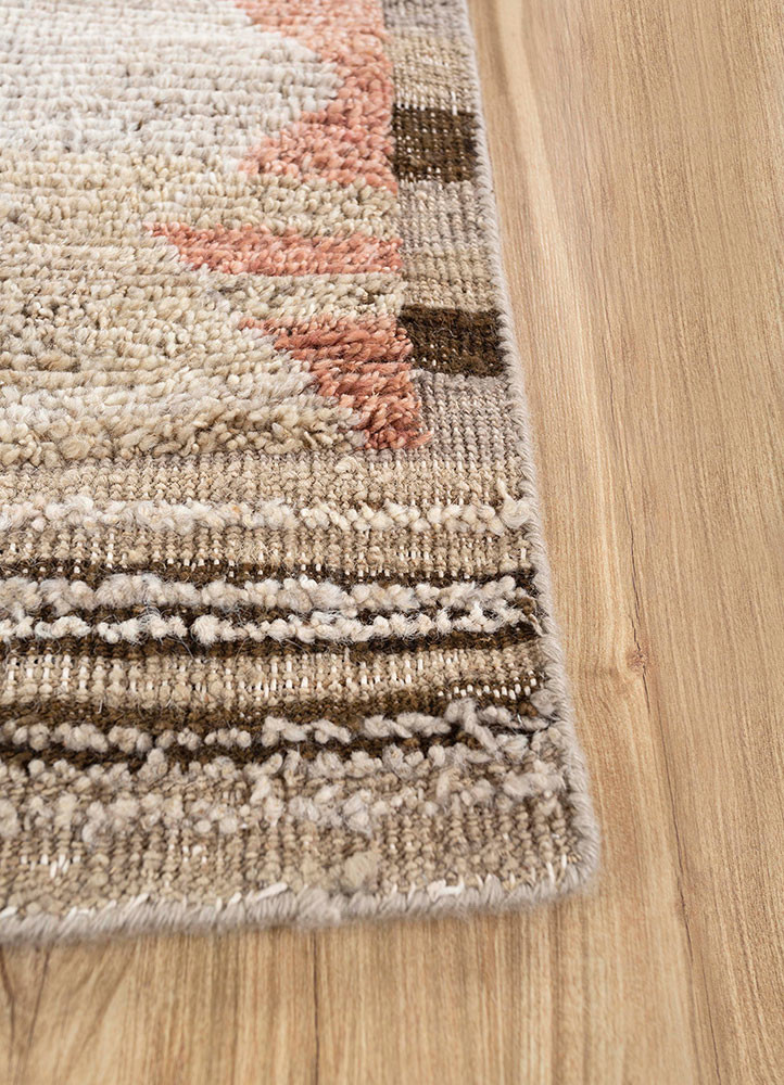 manifest gold afghan wool hand knotted Rug - Corner manifest gold afghan wool hand knotted Rug - Corner