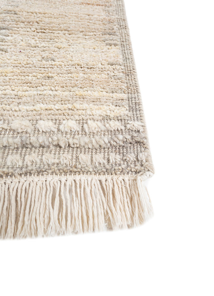 manifest ivory afghan wool hand knotted Rug - Corner manifest ivory afghan wool hand knotted Rug - Corner