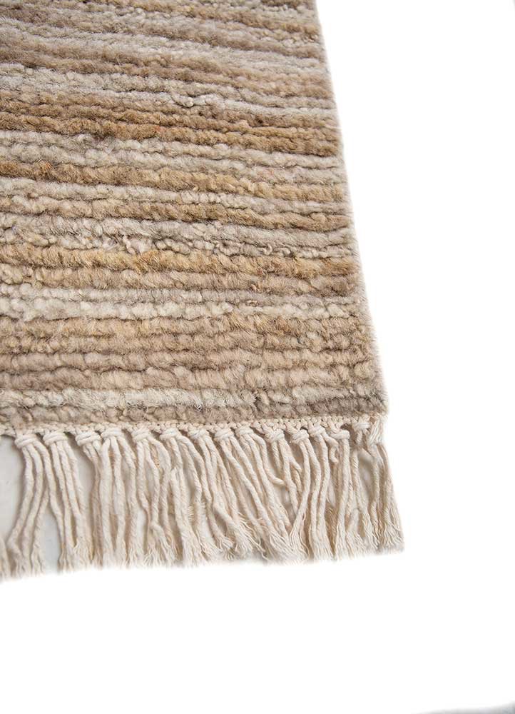 manifest beige and brown afghan wool hand knotted Rug - Corner manifest beige and brown afghan wool hand knotted Rug - Corner