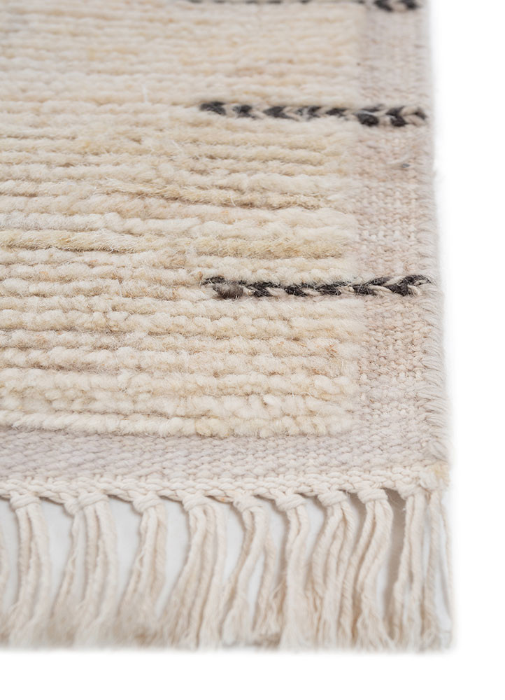 manifest ivory afghan wool hand knotted Rug - Corner manifest ivory afghan wool hand knotted Rug - Corner