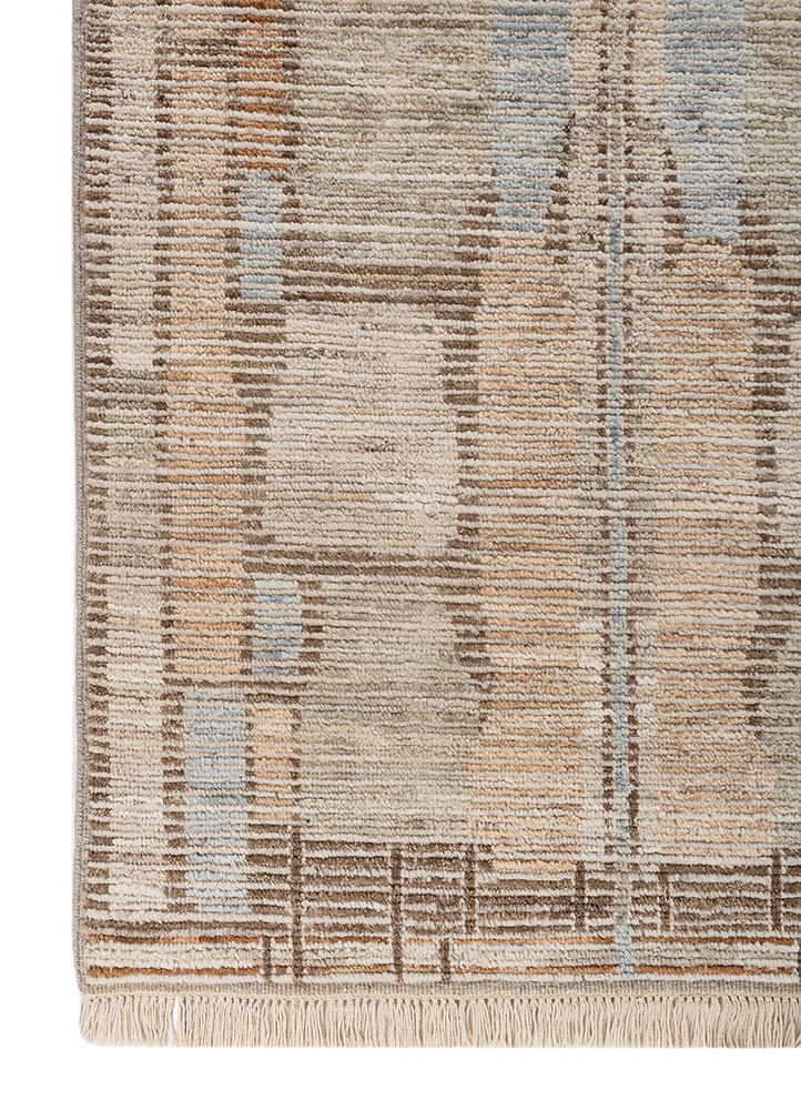 manifest gold wool hand knotted Rug - Corner manifest gold wool hand knotted Rug - Corner