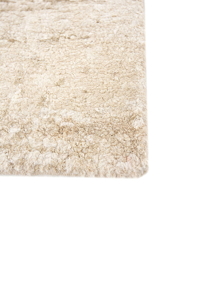 gulmarg beige and brown silk hand knotted Rug - Corner gulmarg beige and brown silk hand knotted Rug - Corner