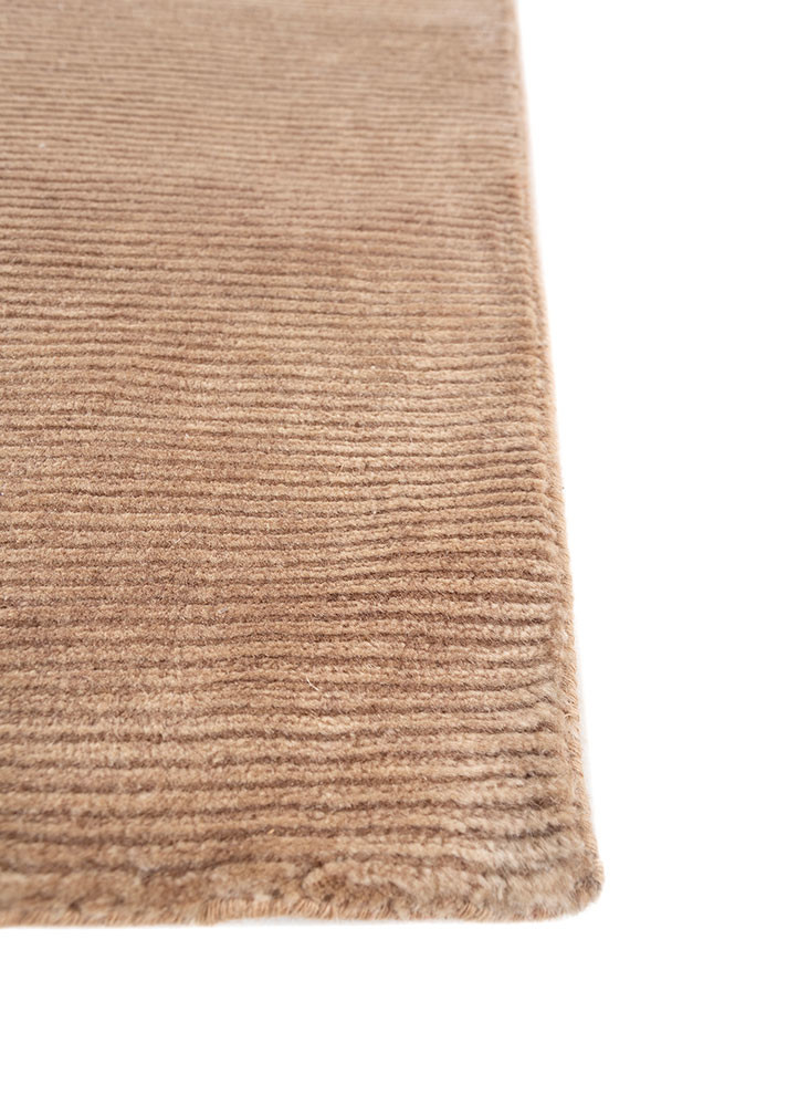 azalea beige and brown wool hand knotted Rug - Corner azalea beige and brown wool hand knotted Rug - Corner